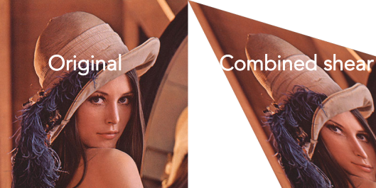 Combined shearing