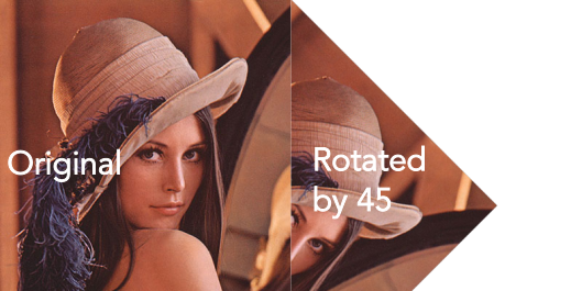 Rotated image